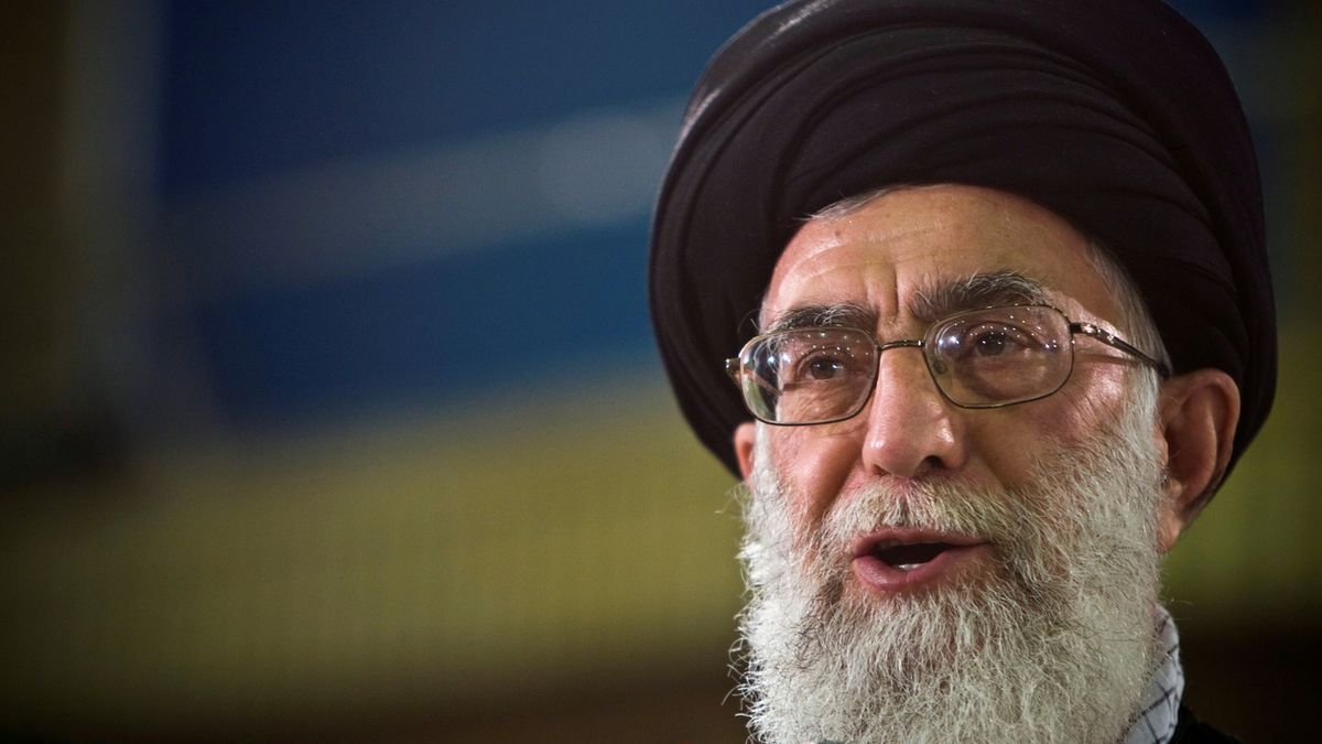 Íránský vůdce Alí Chameneí 