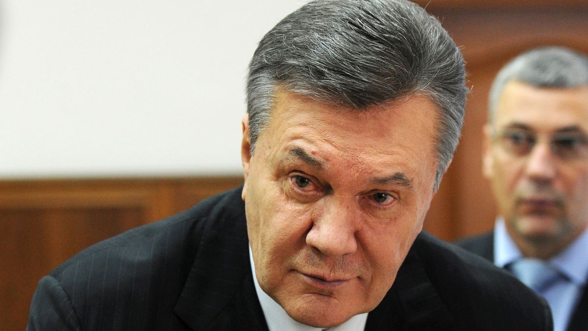 Bývalý ukrajinský prezident Viktor Janukovyč 