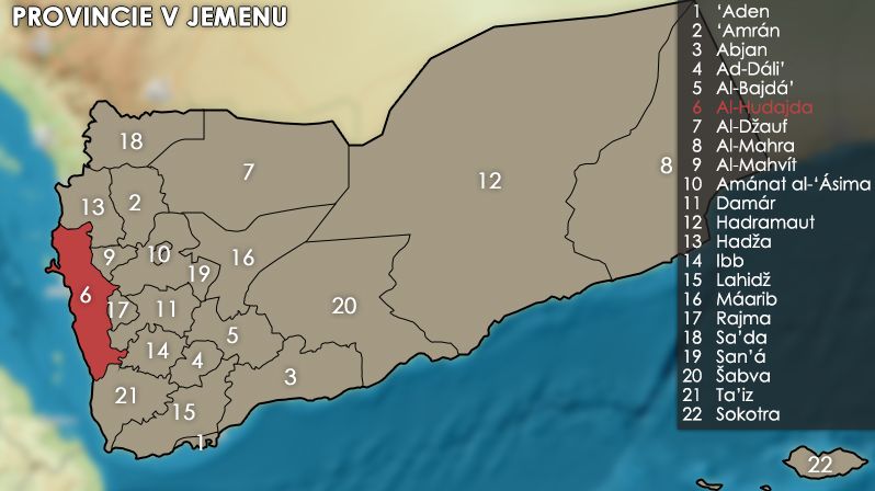 Provincie Al-Hudajda v Jemenu