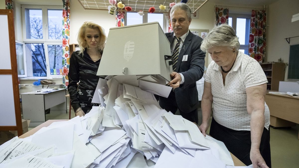 V Maďarsku se někde už počítají hlasy, jinde se bude hlasovat až do 23:00.