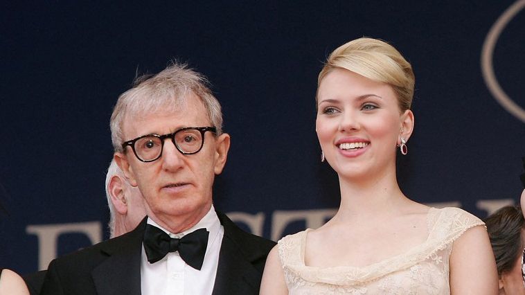 Woody Allen a Scarlett Johanssonová