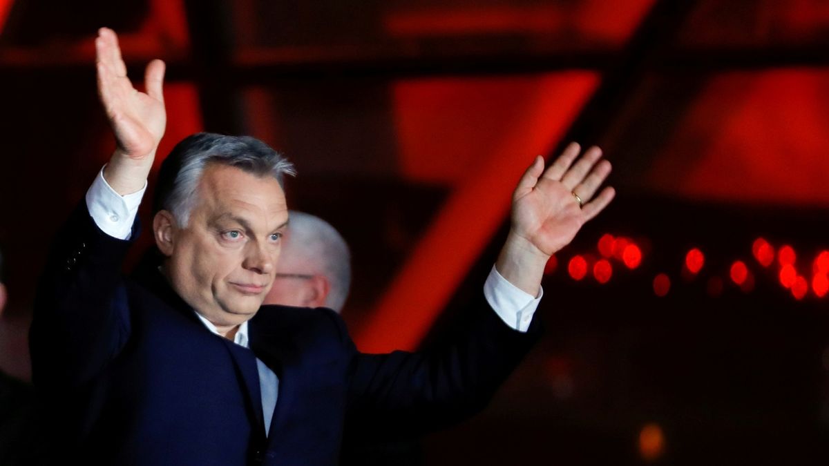 Viktor Orbán po oznámení výsledků voleb