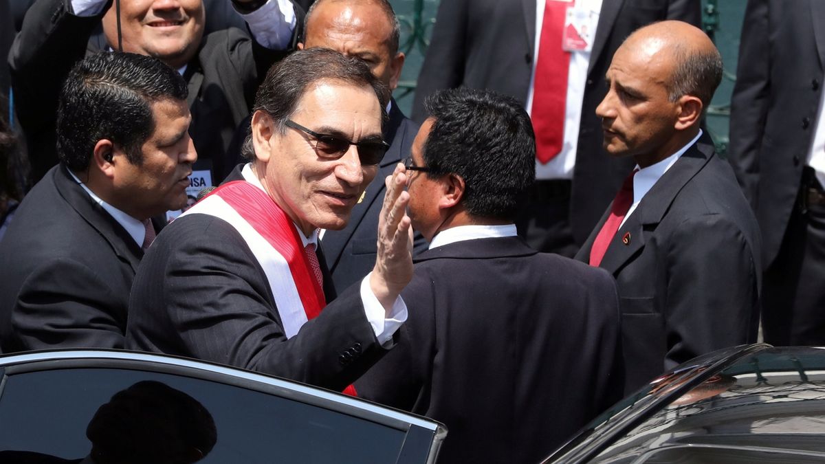Nový peruánský prezident Martín Vizcarra