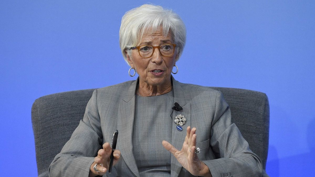 Šéfka MMF Christine Lagardeová 