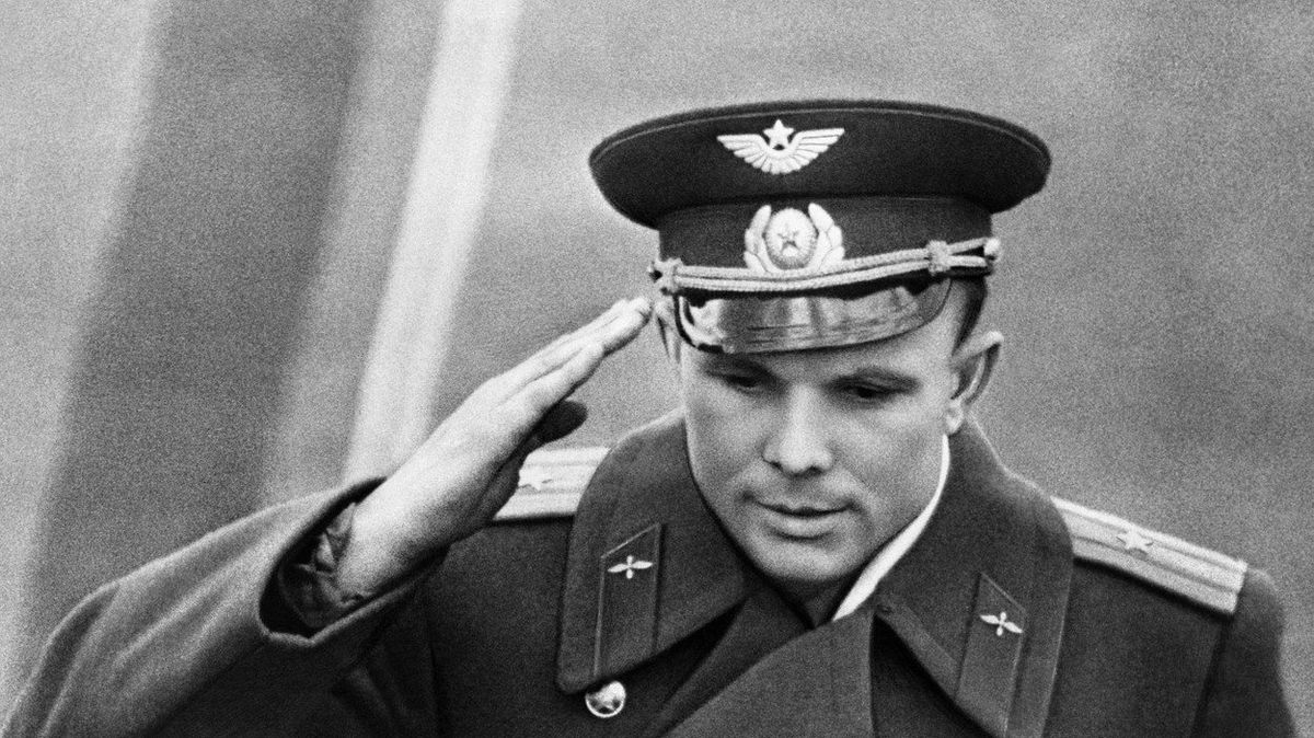 Sovětský kosmonaut Jurij Gagarin