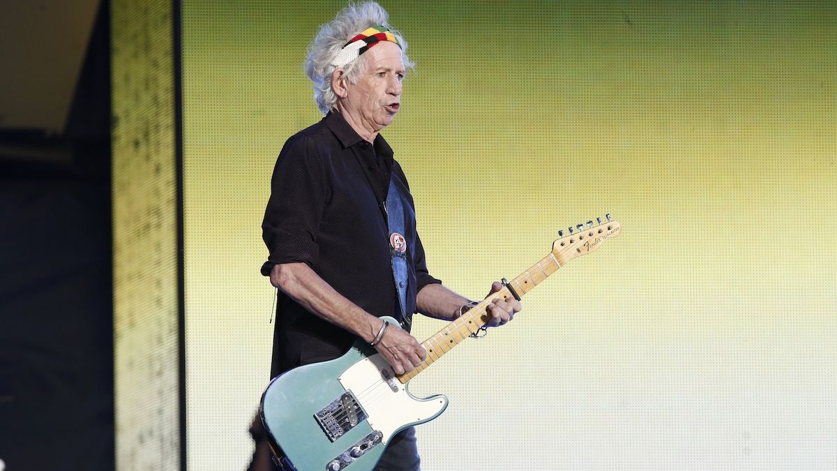 Keith Richards z Rolling Stones 