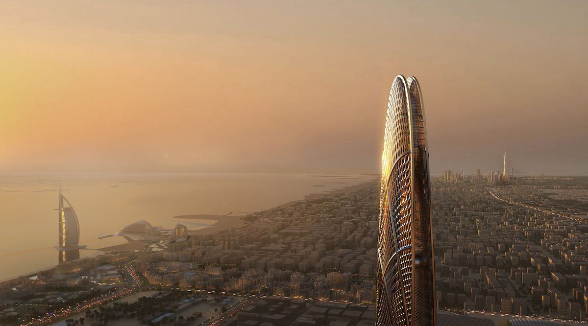 Novou dominantou Dubaje se stane 550 metrů vysoká věž Burdž Jumeira.