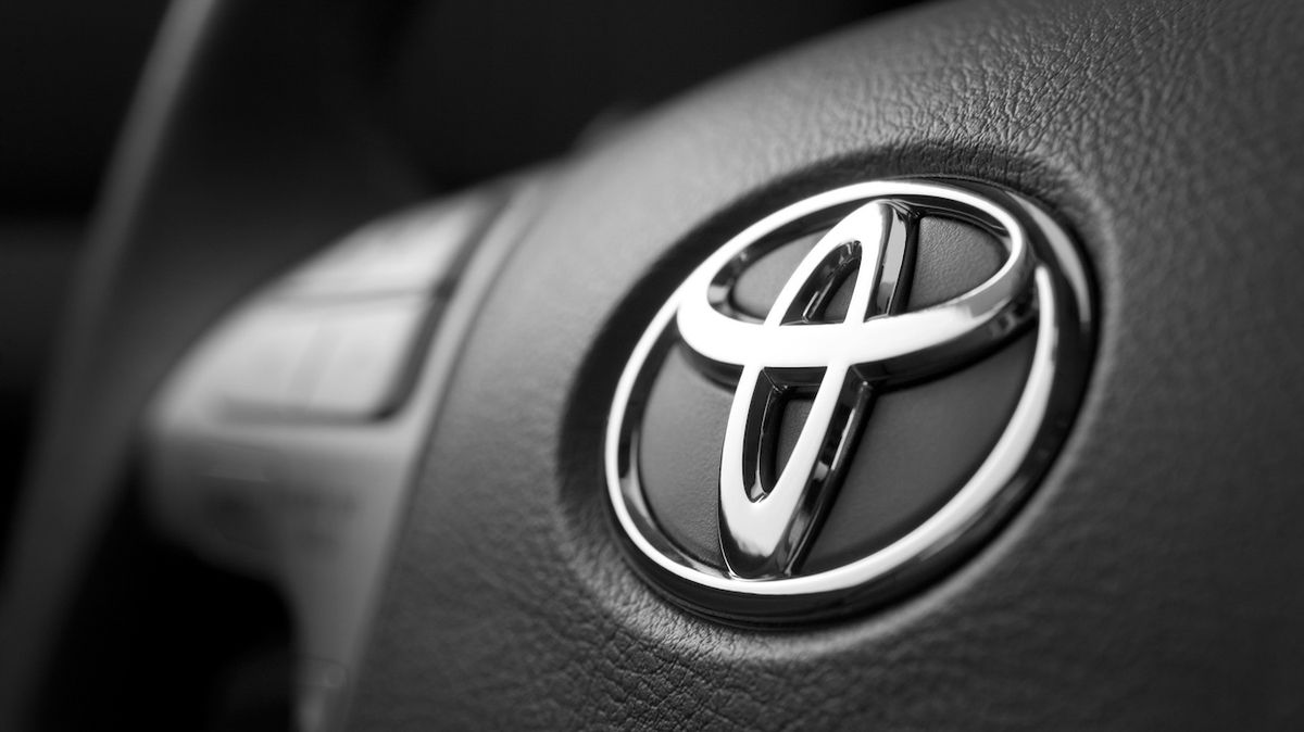Logo Toyoty. Ilustrační fotografie