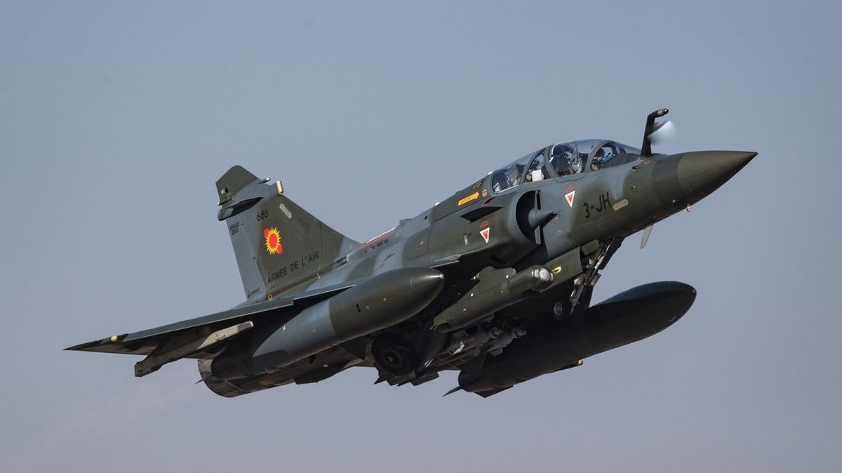 Ukrajinci vůbec poprvé nasadili francouzské stíhačky Mirage 2000