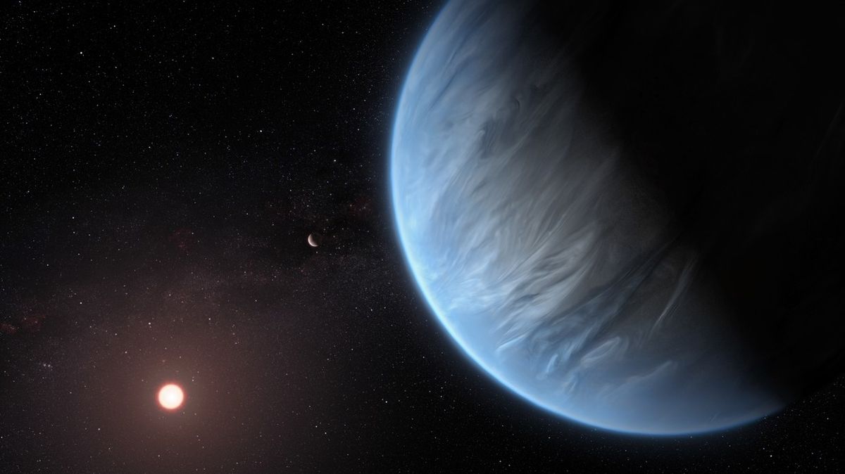 V atmosféře planety K2-18b vědci identifikovali vodu.