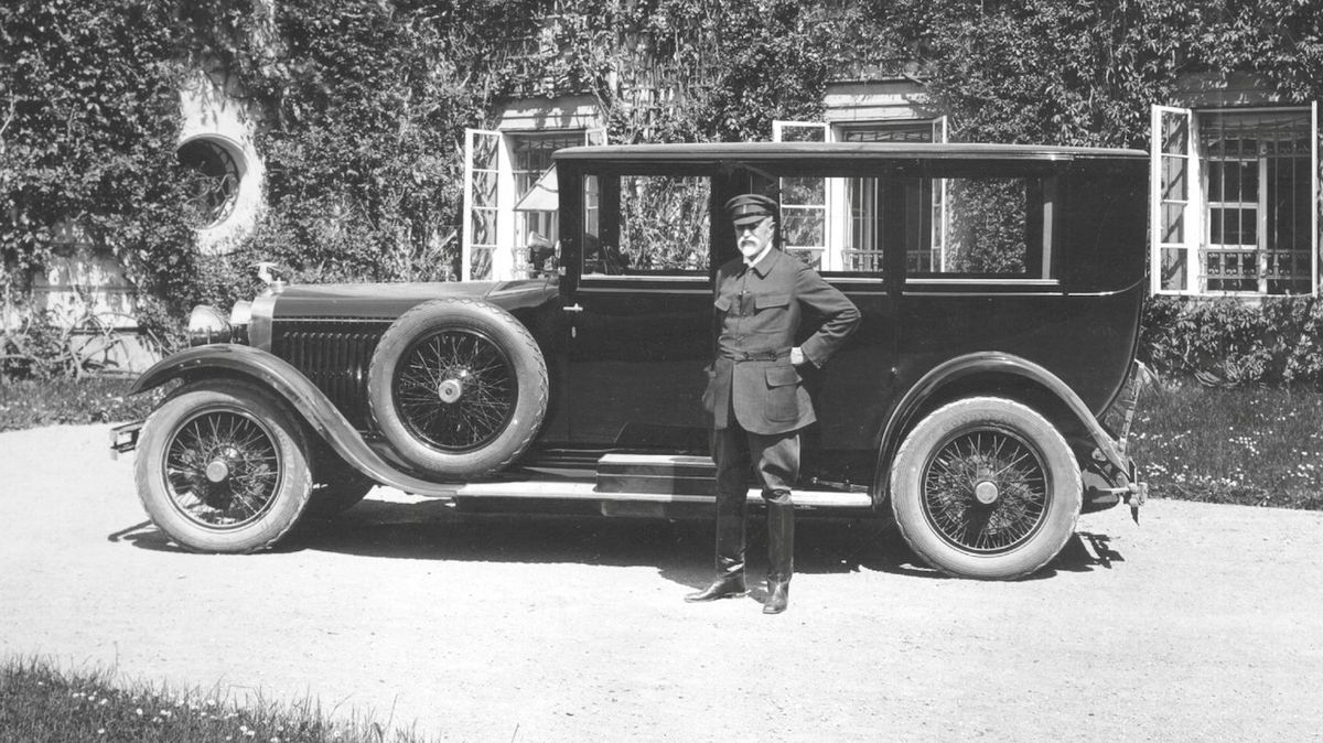 Vozem Hispano-Suiza jezdil i prezident Masaryk
