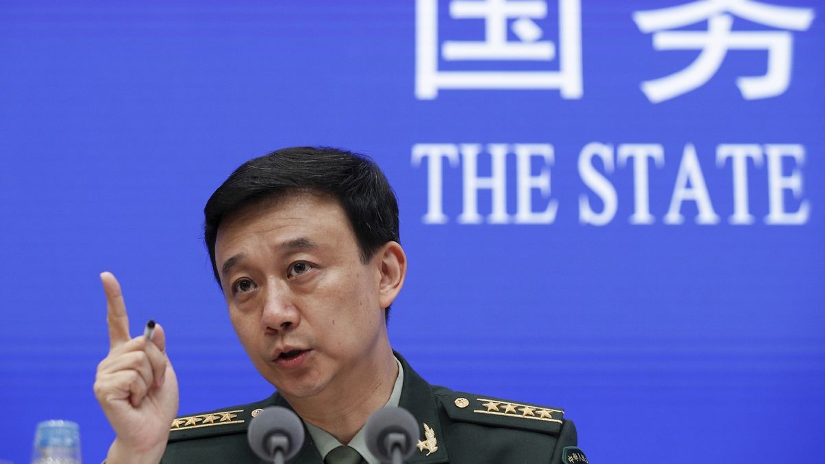 Mluvčí čínského ministerstva obrany Wu Čchien.