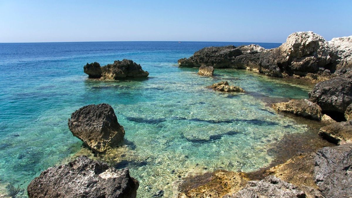 Souostroví Isole Tremiti leží uprostřed chráněné mořské rezervace. 