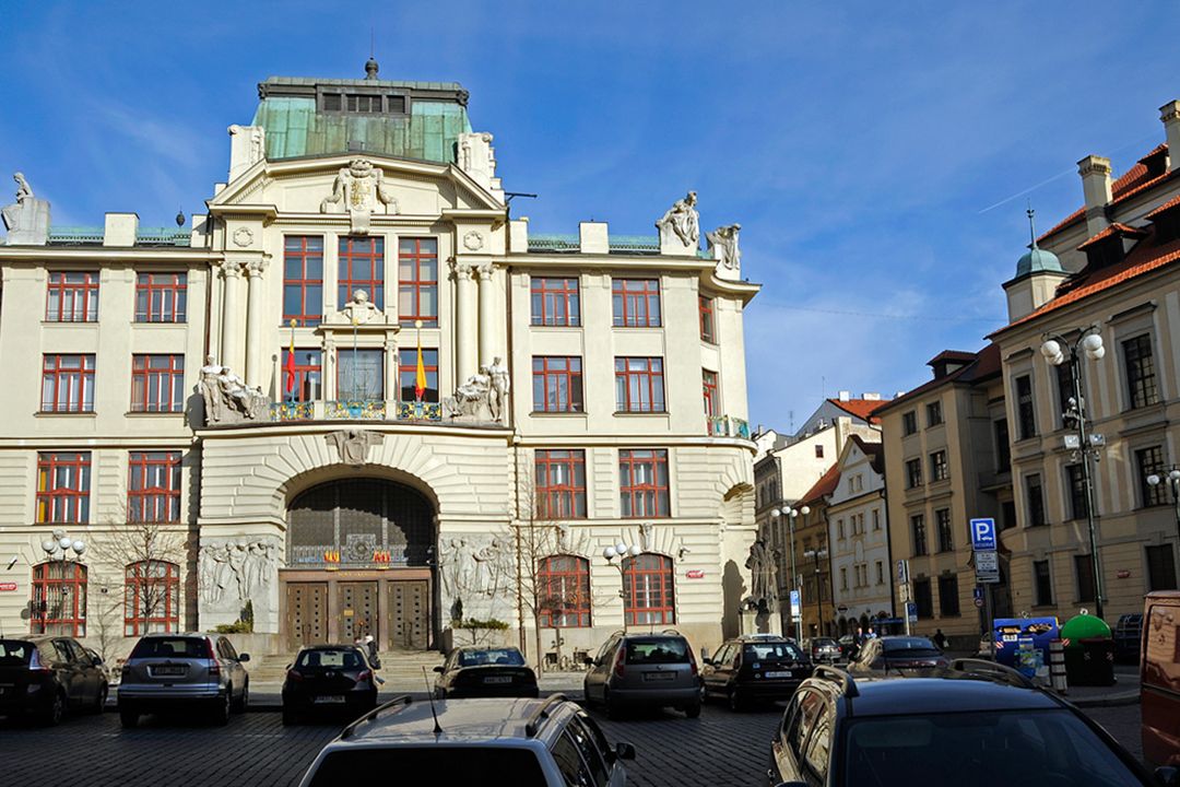 Budova pražského magistrátu na Mariánském náměstí