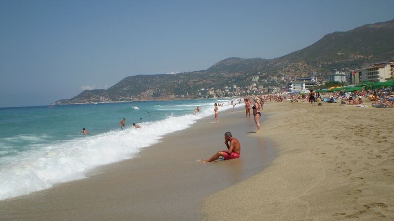 Turecká pláž. Ilustrační foto