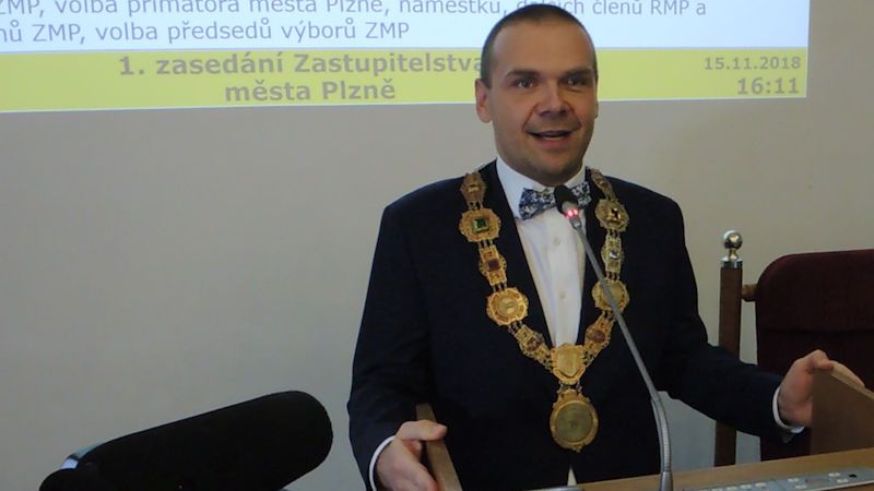 Plzeňským primátorem se stal Martin Baxa Stream