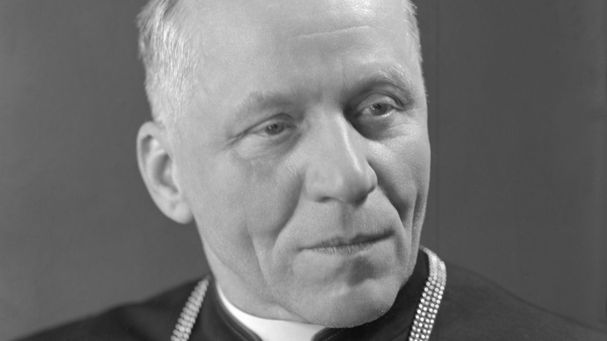 Kardinál Josef Beran (na snímku z roku 1947) 