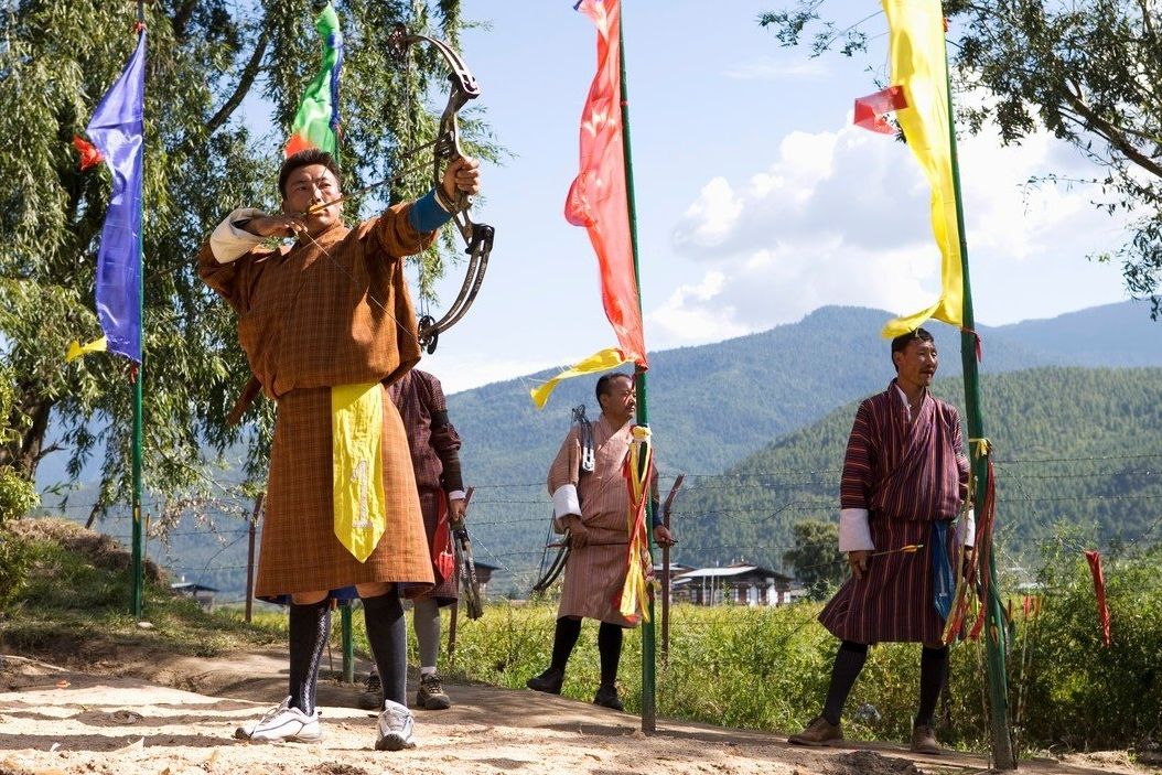 V Bhútánu je lukostřelba životním stylem.