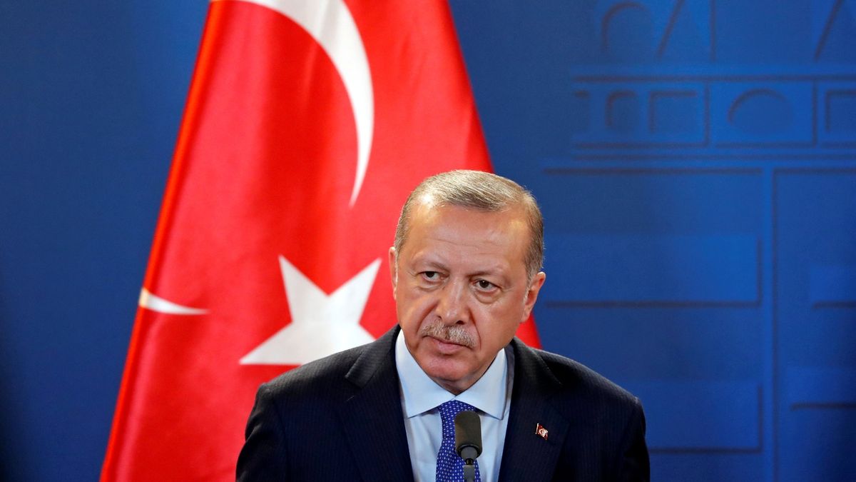 Turecký prezident Recep Tayyip Erdogan na návštěvě Maďarska