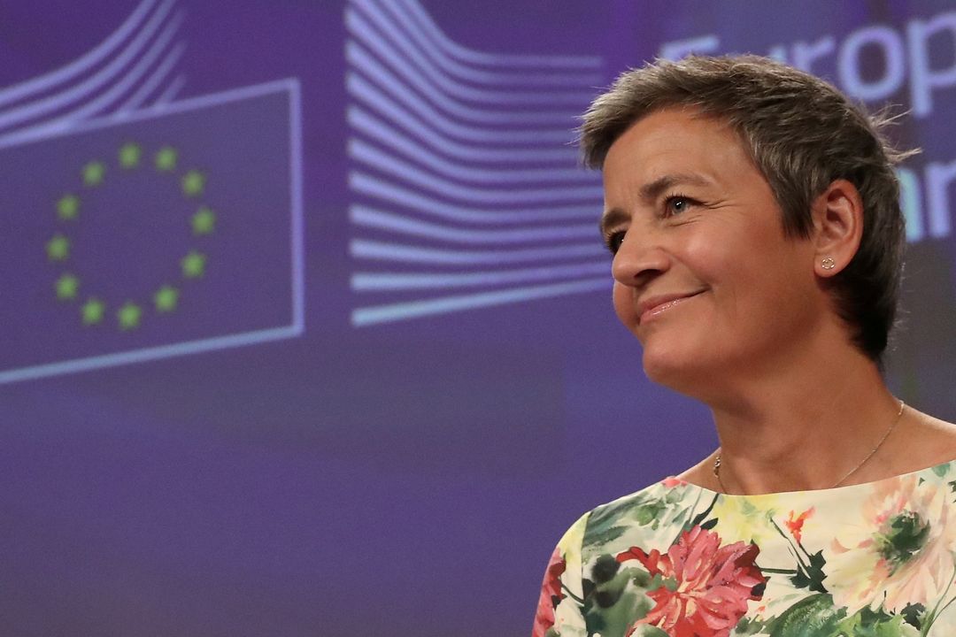 Eurokomisařka pro hospodářskou soutěž Margrethe Vestagerová