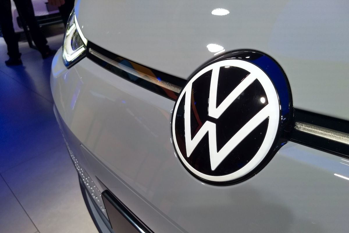 Volkswagen ID.3 na autosalonu ve Frankfurtu ukázal i nové logo značky.