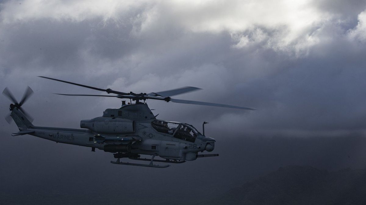Útočný vrtulník Bell AH-1Z.