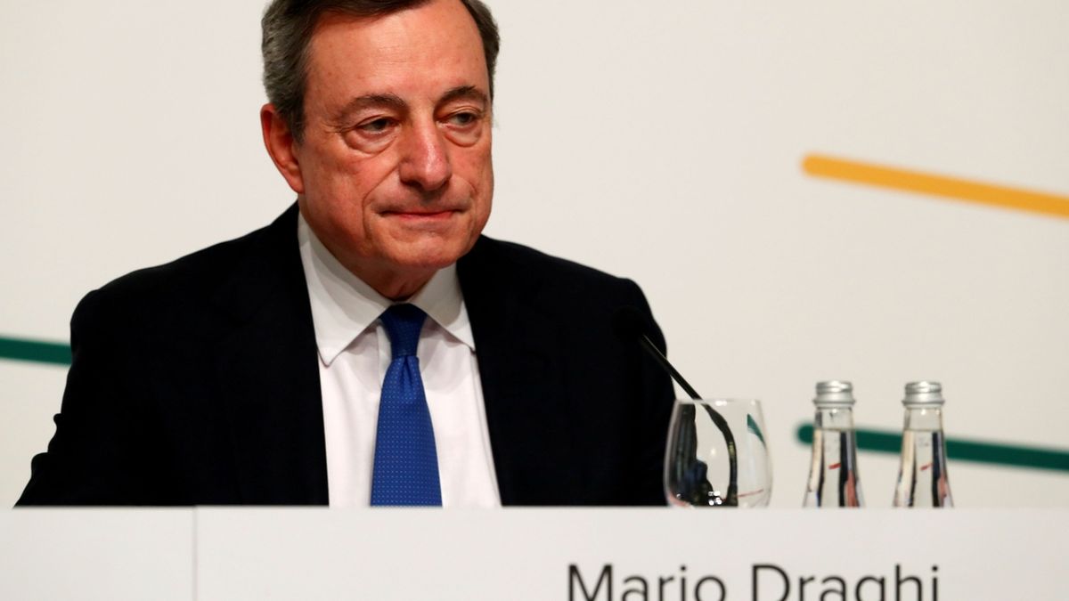 Prezident ECB Mario Draghi