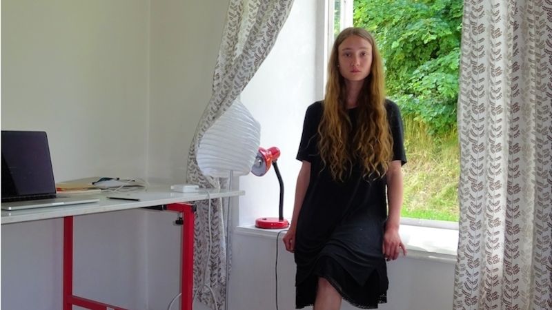 Na letošním rezidenčním pobytu ve Vile Paula na Klenové tvořila 24letá studentka Sophie Eisenhutová z Lipska své literární dílo