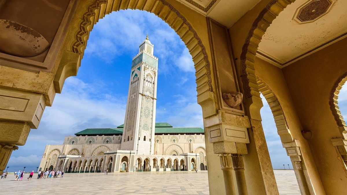 Mešita Hasana II. je dominantou Casablanky. 