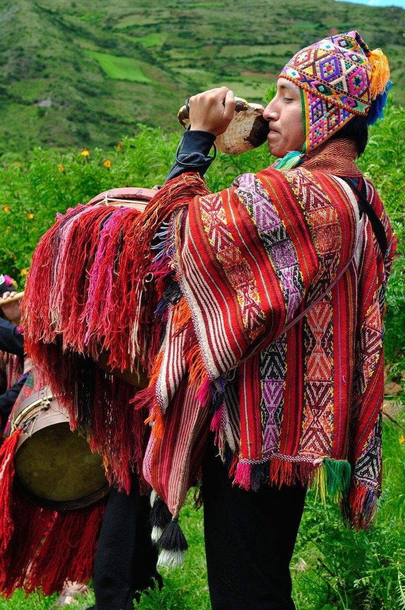 Tradiční peruánské obřady.