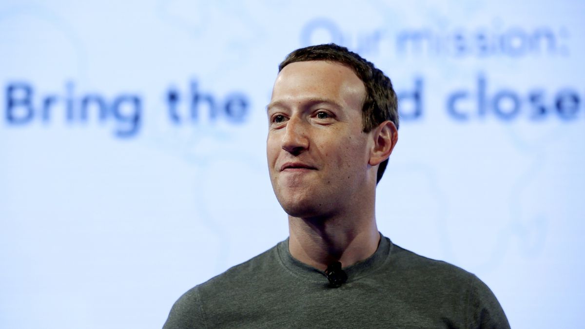 Šéf společnosti Facebook Mark Zuckerberg