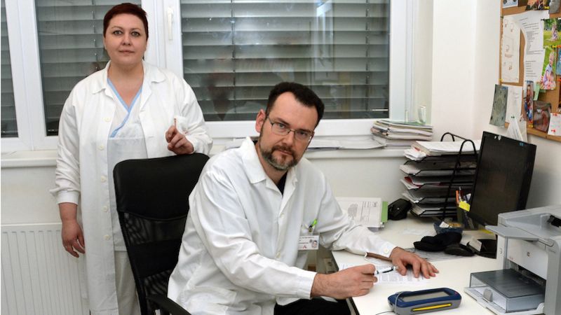 Docent Marek Baláž na I. neurologické klinice FNUSA a LF MU