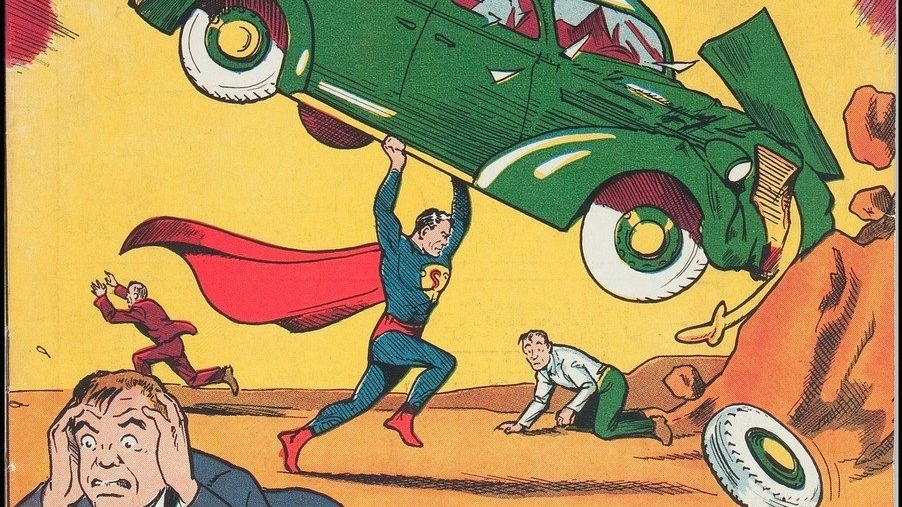 Stařičký komiks z roku 1938 má dnes cenu kolem miliónu dolarů.