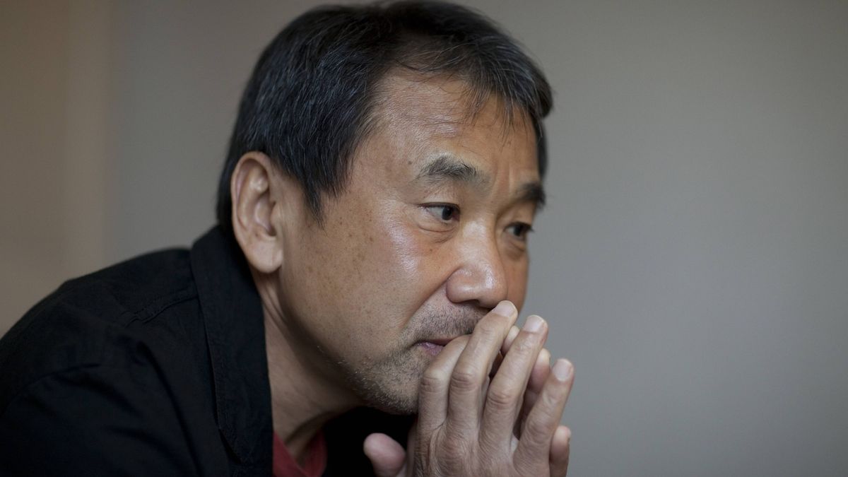 Japonský prozaik Haruki Murakami.