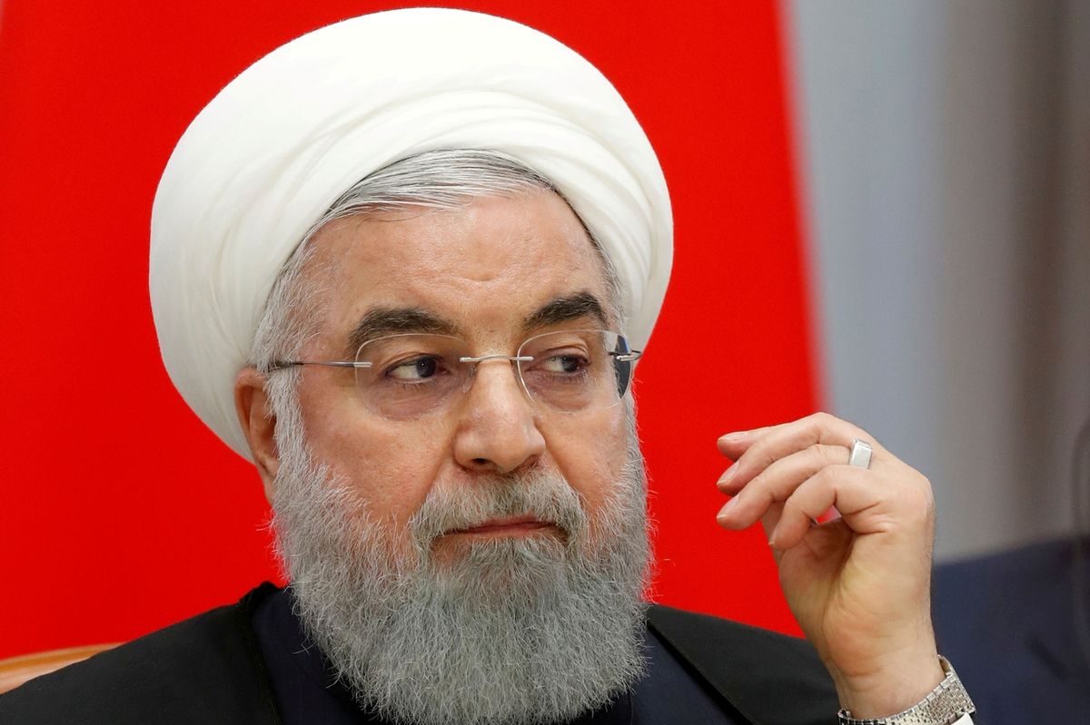 Íránský prezident Hassan Rúhání 