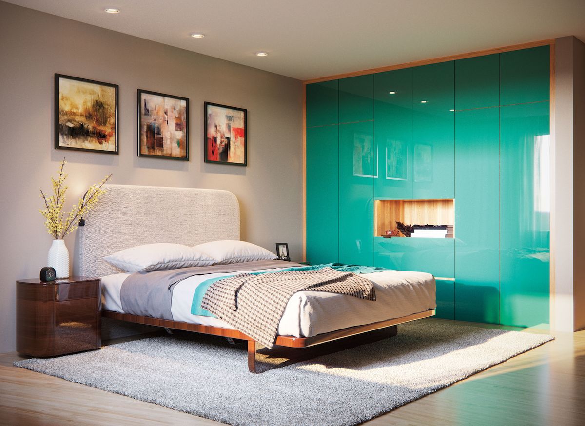 Dopřejte ložnici volné větrání aspoň ve výši 20 cm pod postelí. V pokoji se tak neusadí zatuchlý vzduch.