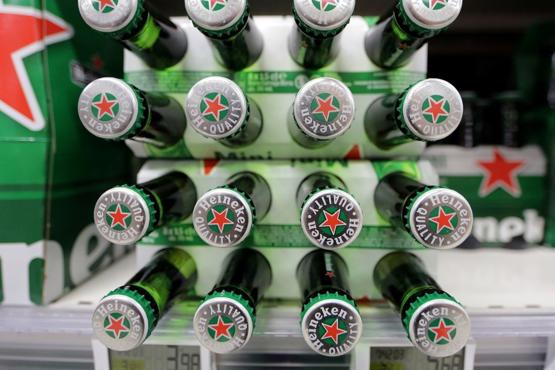 Lahve piva Heineken 