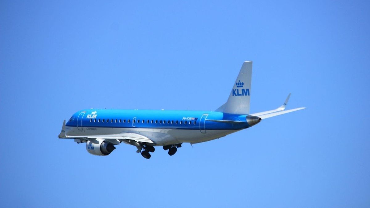 Letoun nizozemské společnosti KLM (ilustrační foto)