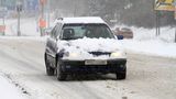 Za auto neočištěné od sněhu a ledu hrozí pokuta