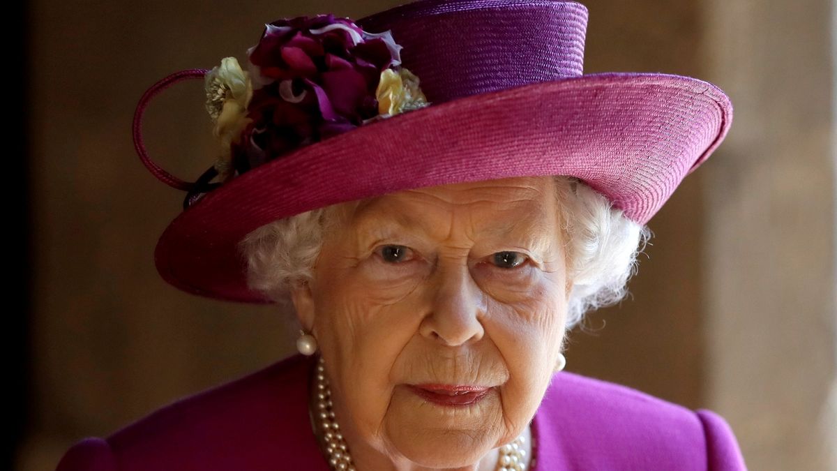 Britská královna Alžběta II. 