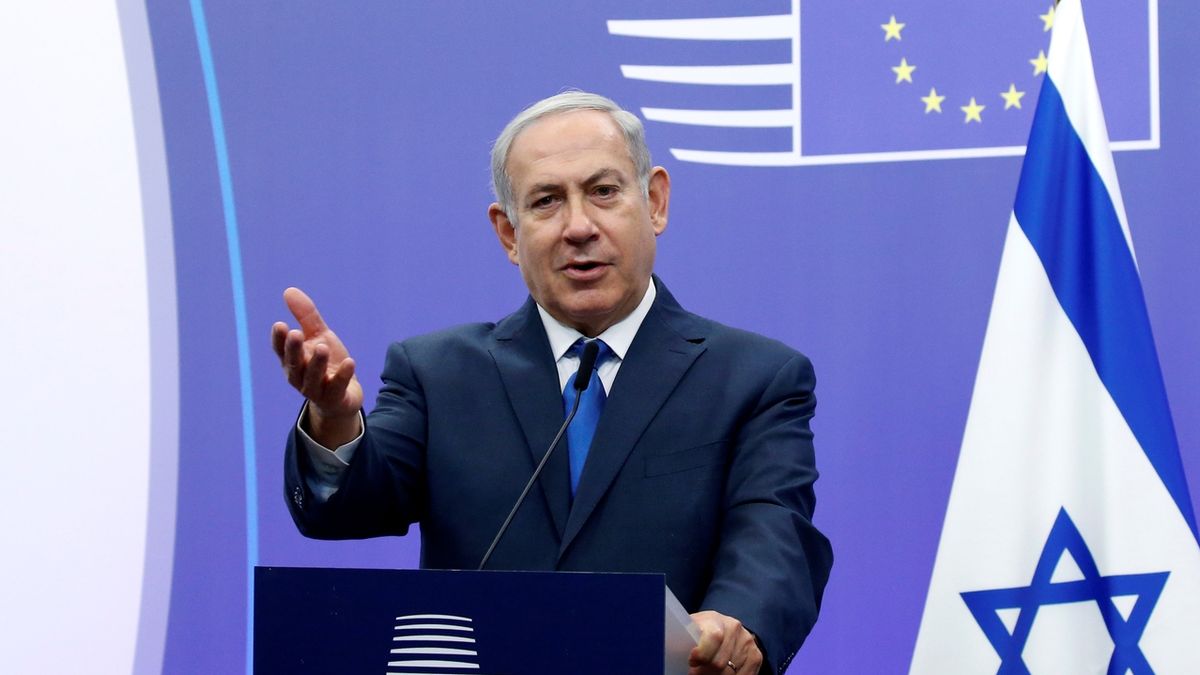 Izraelský premiér Benjamin Netanjahu 