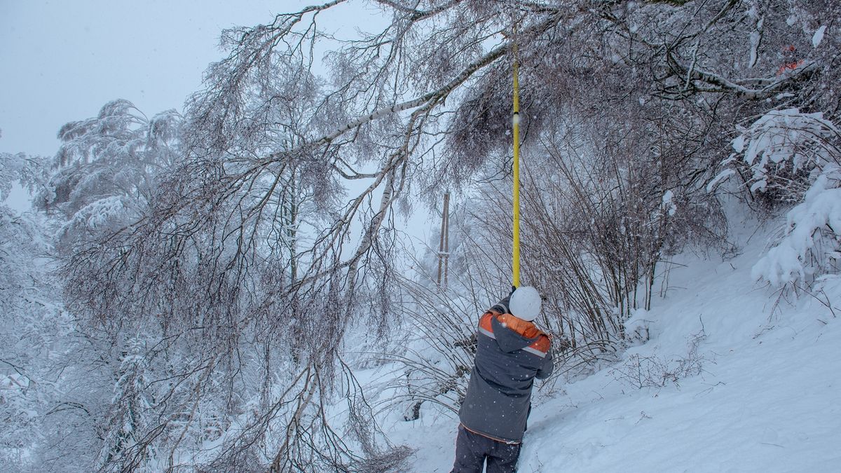 Mrazy zatížily elektrizační síť nejvíce za posledních pět let