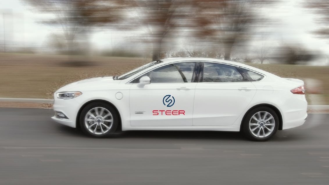 Výzkumný Ford Fusion startupu Steer