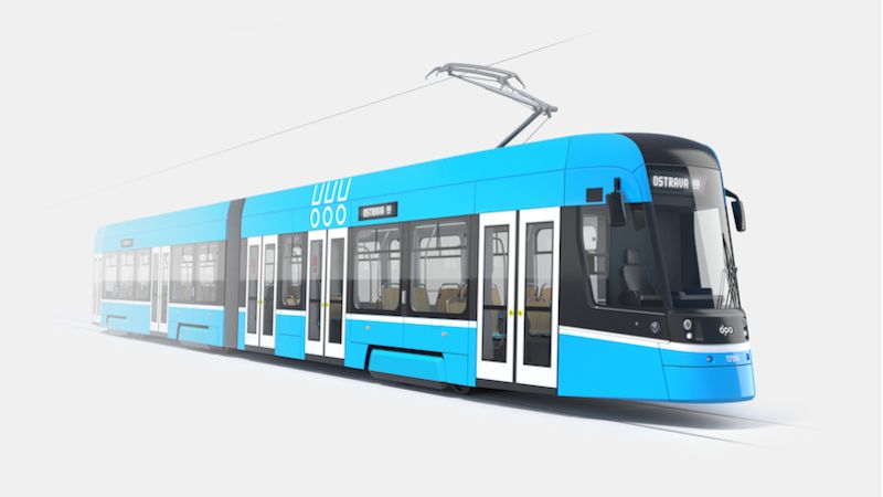 Nová tramvaj . Bude jezdit na podzim 2020.