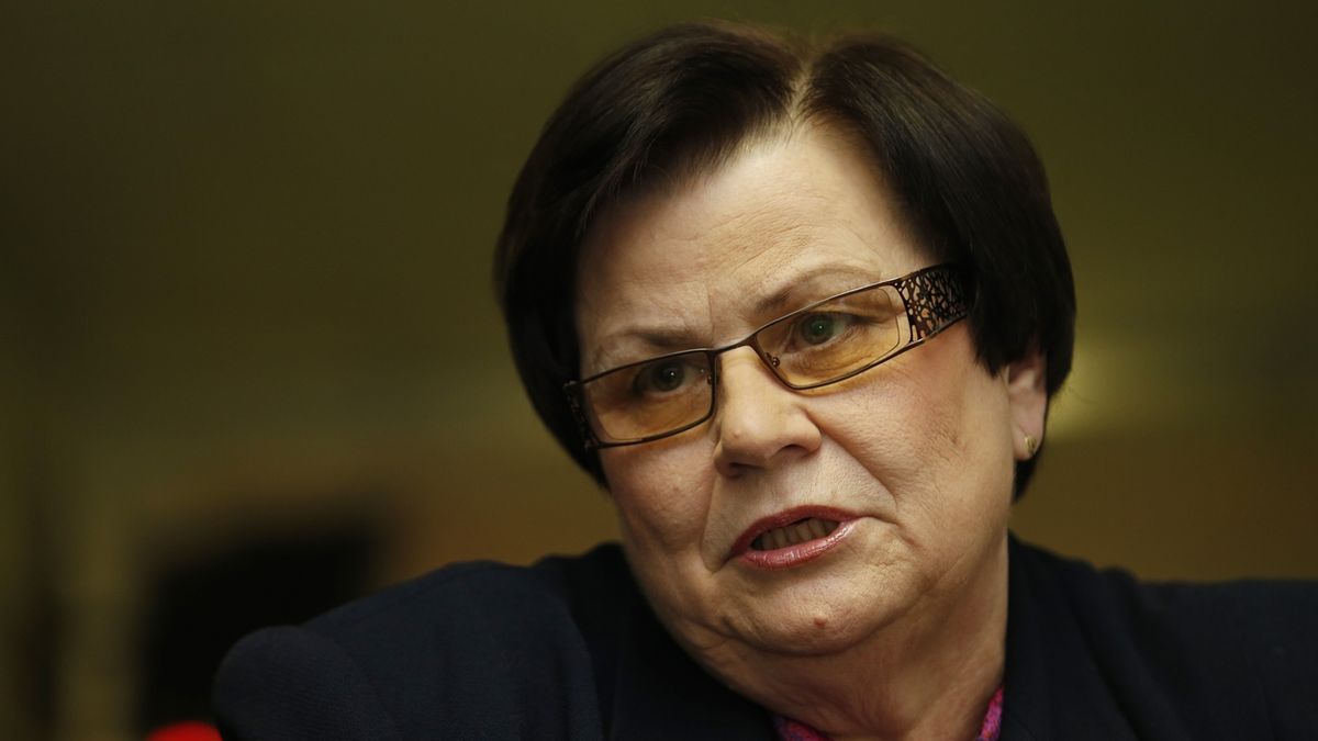 Bývalá ministryně spravedlnosti Marie Benešová 