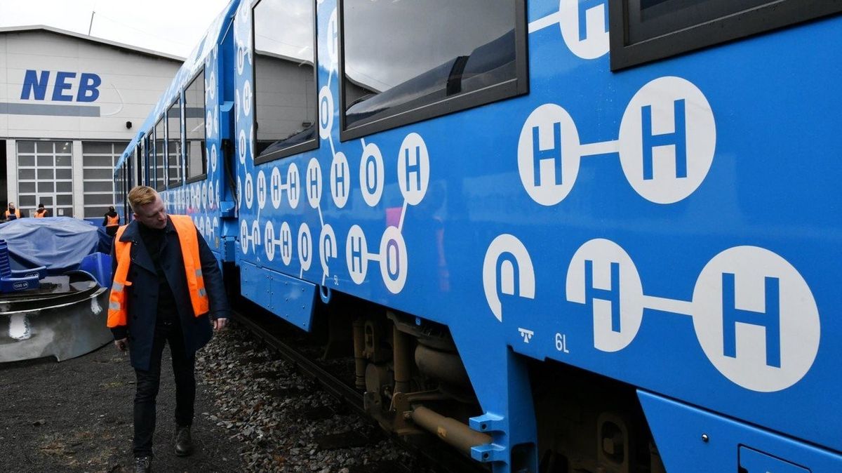 V Německu jezdí první vlak na vodík na světě.