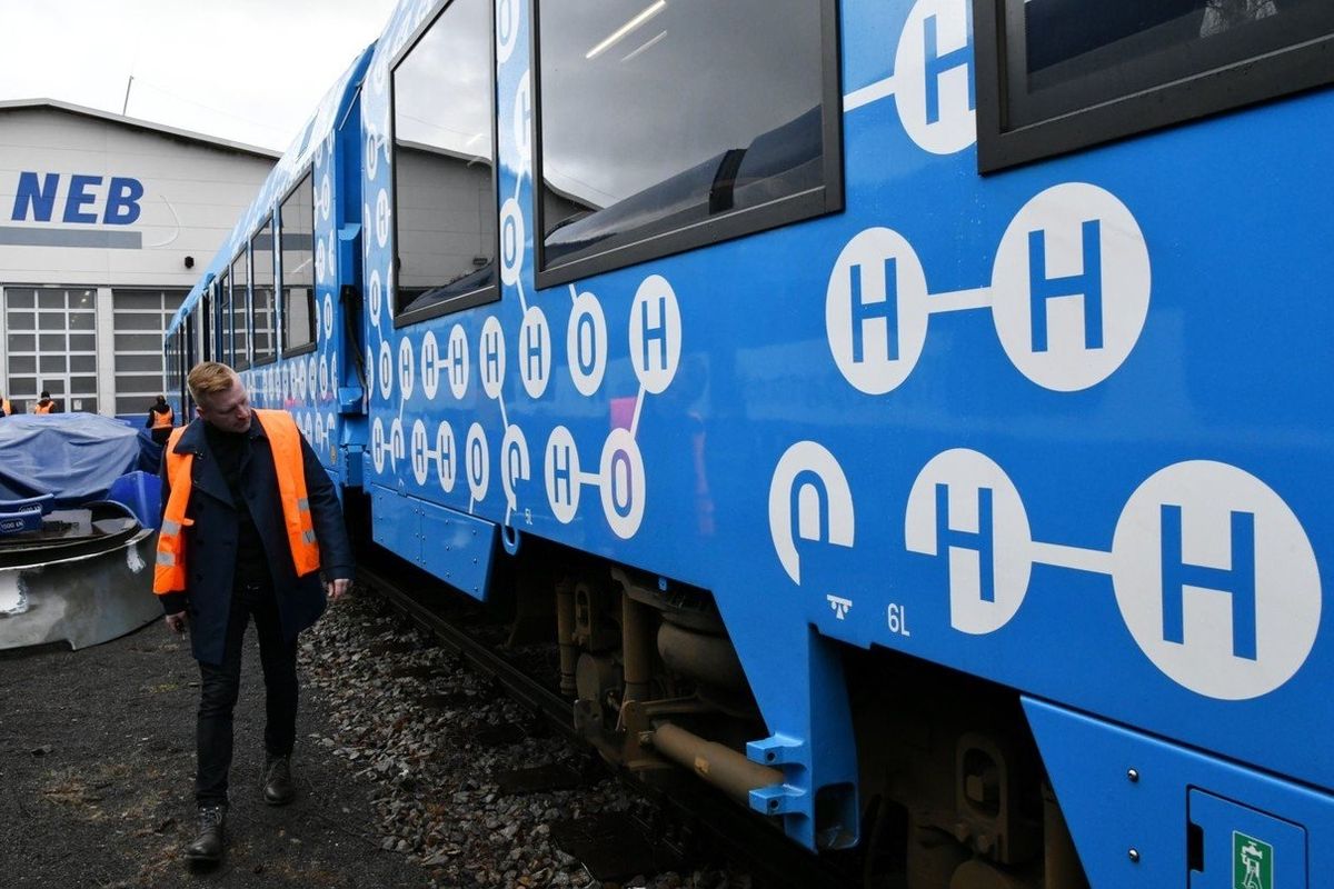 V Německu jezdí první vlak na vodík na světě