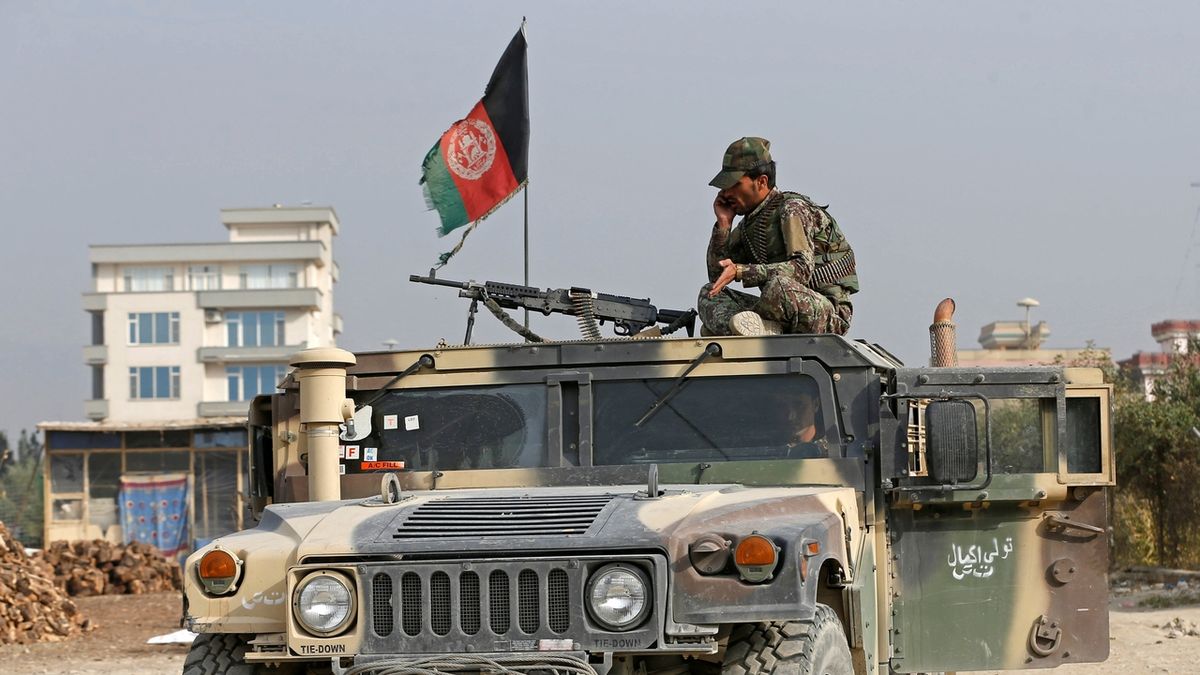 Auto afghánské armády, ilustrační foto. 