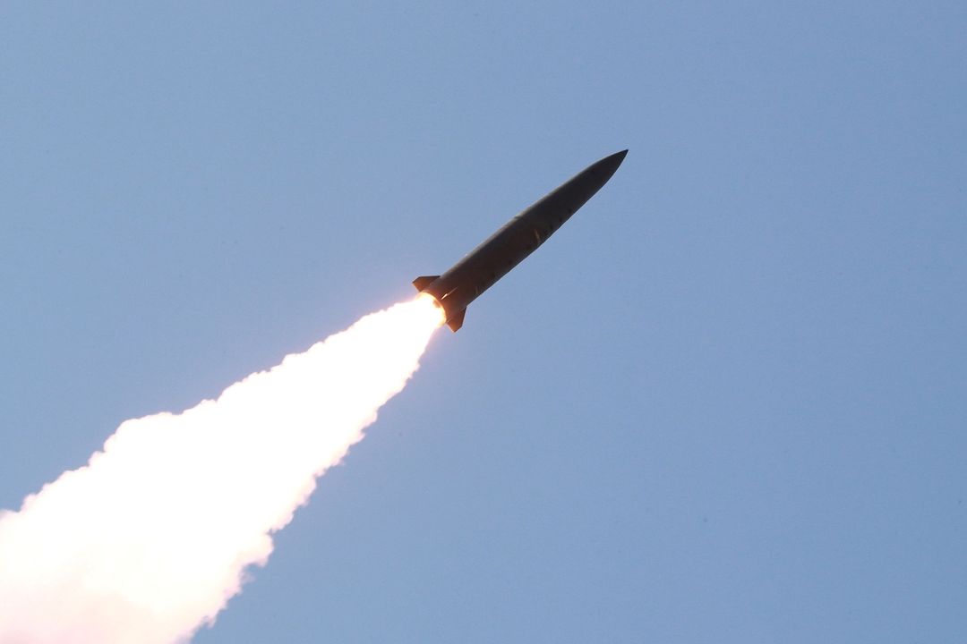 Start nové severokorejské rakety 