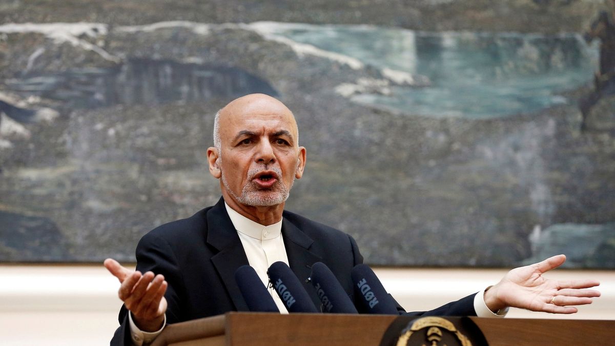 Afghánský prezident Ašraf Ghání 